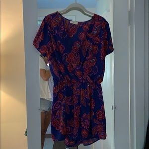 Everly multi- colored romper